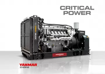 1000 кВт с двигателем Yanmar 