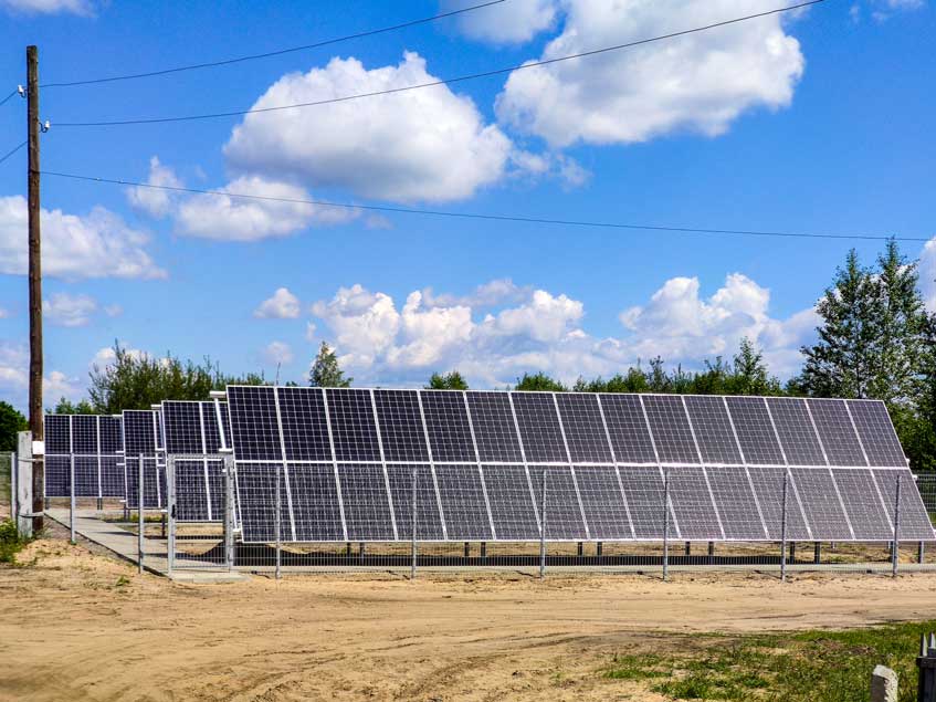 Автономная солнечная электростанция