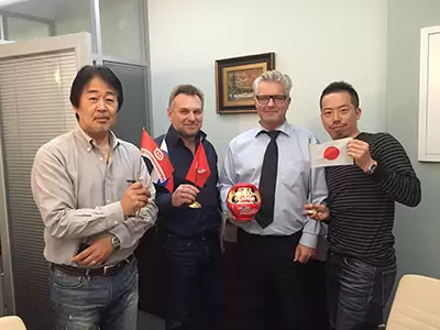 Встреча с представителями завода Sawafuji (Япония)